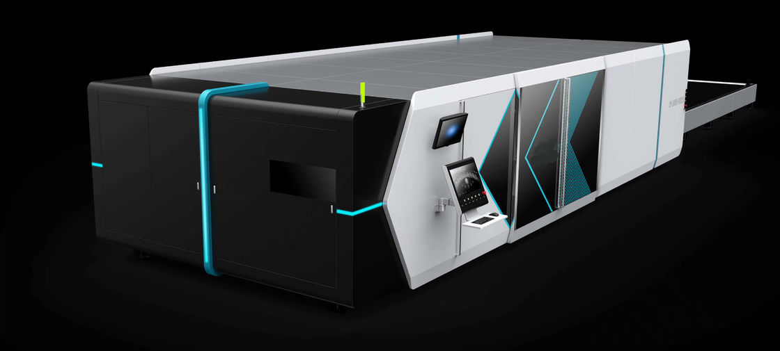 Μέταλλο IPG 20mm CNC που κόβει την τέμνουσα μηχανή 8025 λέιζερ για το πιάτο χάλυβα