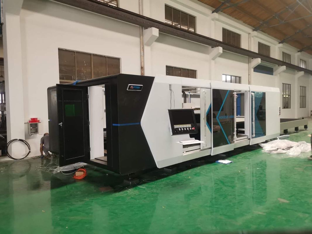 Μέταλλο IPG 20mm CNC που κόβει την τέμνουσα μηχανή 8025 λέιζερ για το πιάτο χάλυβα