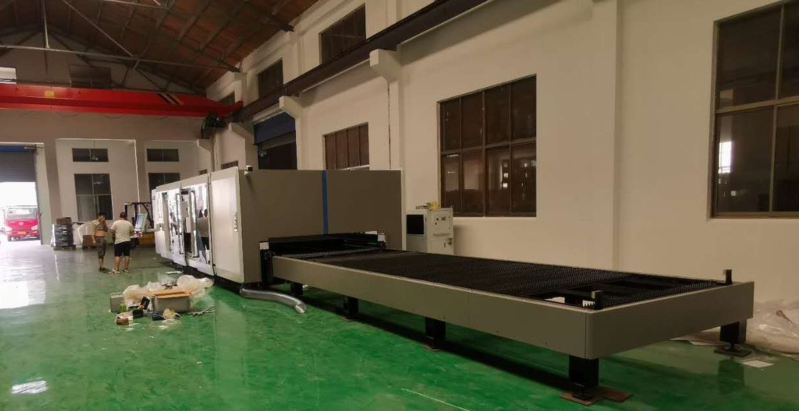 Μέταλλο IPG 20mm CNC που κόβει την τέμνουσα μηχανή 8025 λέιζερ για το πιάτο χάλυβα