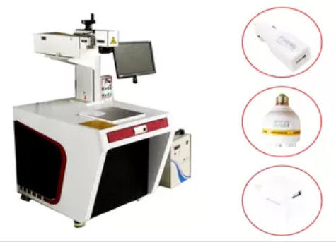 10μrad UV μηχανή χάραξης λέιζερ μη μετάλλων 100kHz