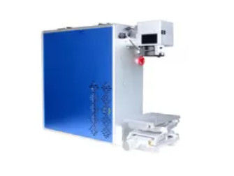 FDA 0.01mm φορητό λέιζερ ινών 20w που χαρακτηρίζει τη μηχανή