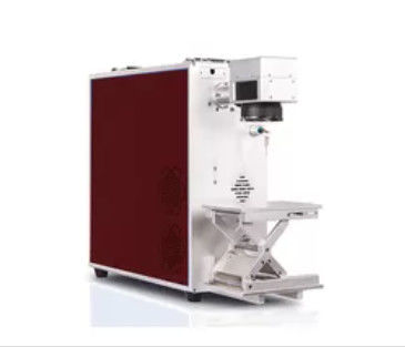 FDA 0.01mm φορητό λέιζερ ινών 20w που χαρακτηρίζει τη μηχανή
