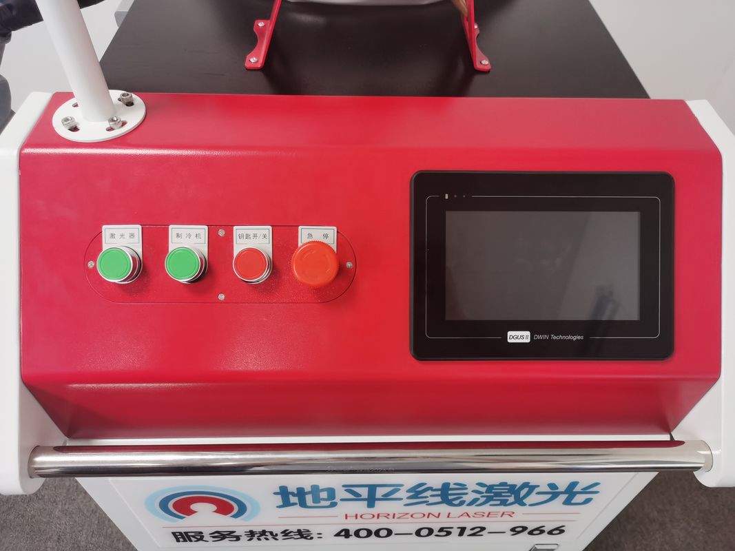 συγκόλληση ανοξείδωτου 1080nm 1500W 3mm από τη μηχανή συγκόλλησης λέιζερ ινών